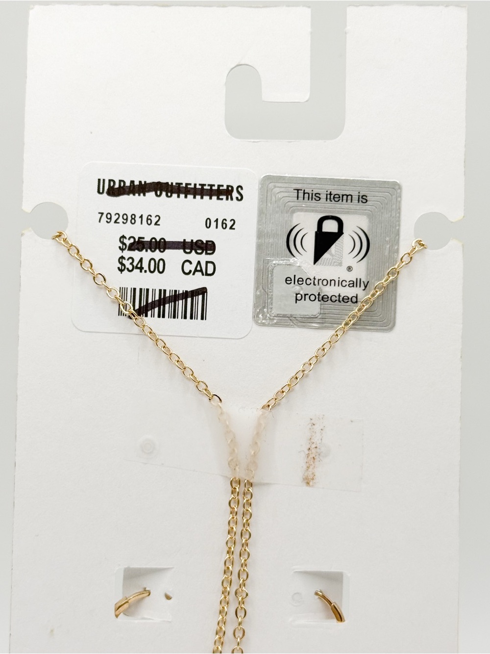 Urban Outfitters Gold-tone Layered Pendant Necklace Set - Picture 3 of 3